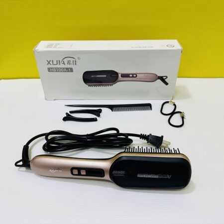 hair straightener brush high temp