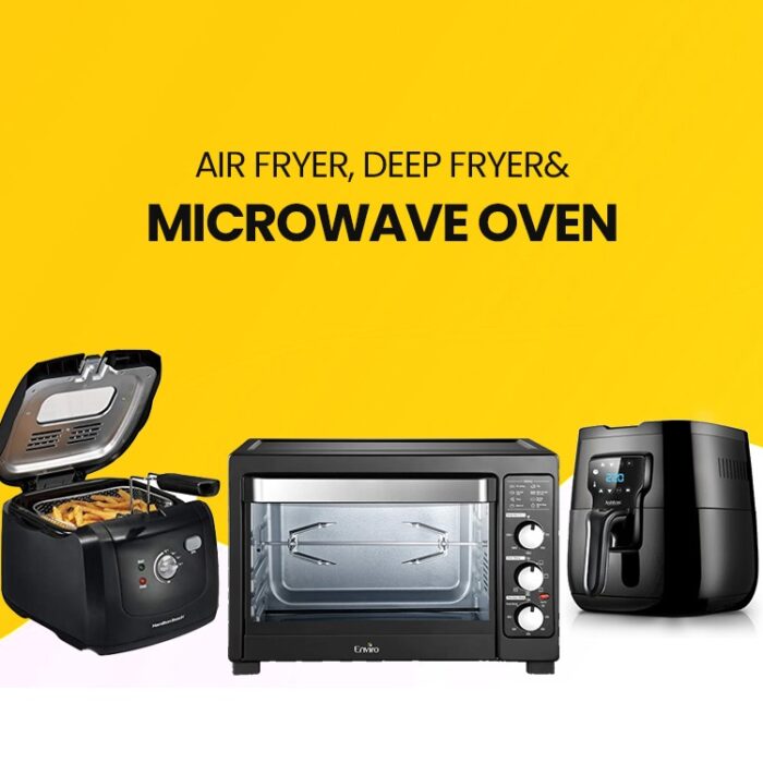 Air Fryer, Microwave Oven, Deep Fryer