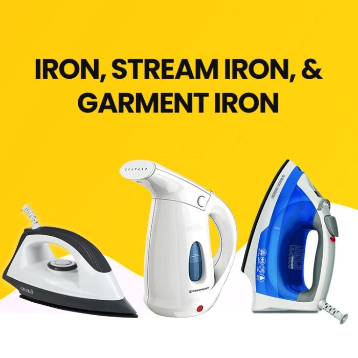 Iron, Steam Iron & Garment Steamers